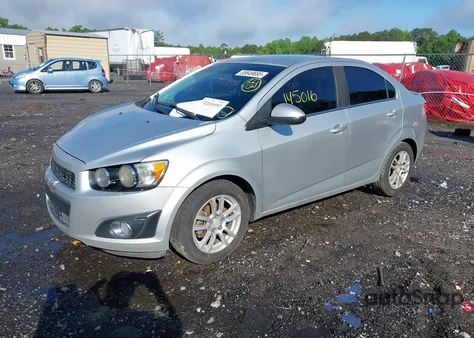 2016 Chevrolet Sonic Lt Auto из США, поврежденный, VIN 1G1JC5SH0G4178496